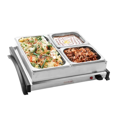 Food Warmer Cum Buffet Server (1 X 2.5L + 2 X 1.25L) - FWBS 02 (S) - Image 3