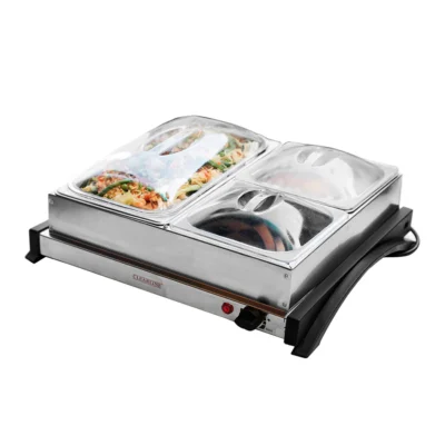 Food Warmer Cum Buffet Server (1 X 2.5L + 2 X 1.25L) - FWBS 02 (S) - Image 2