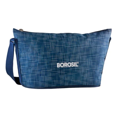 Borosil Indigo Daisy Lunchbox (Microwave Safe Containers) - Image 2