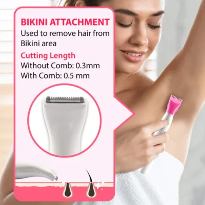 2107 Rechargeable Multi Trimmer - White - Image 6