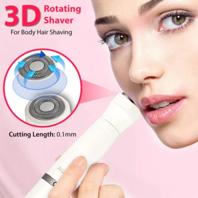2107 Rechargeable Multi Trimmer - White - Image 2