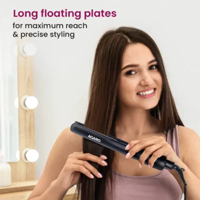 HS1907 Hair Straightner - Black - Image 5